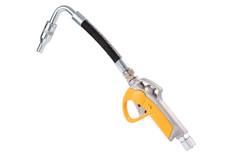 LT-024-1231-C00 - OIL DISPENSING NOZZLE WITH 105° FLEXIBLE END  AUTOMATIC ANTI-DRIP VALVE Ø 0.55 INCHES
