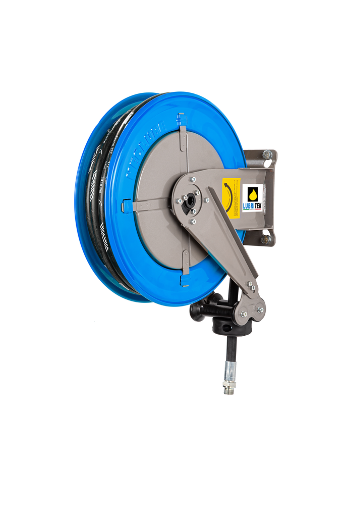 LT-070-1206-410 - FIXED AUTOMATIC HOSE REEL IN PAINTED STEEL FOR OIL, –  Applied Lubrication Technology