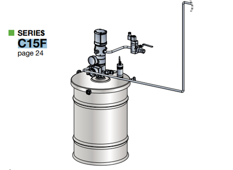 RA-62595-55 - Pump for C15F - Series 238, 50:1 Ratio