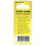 LL-LNL129 - LockNLube Simple 90 Degree Coupler