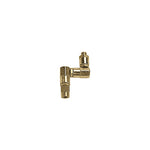 RA-66663-55 - Triple Swivel Joint for Grease Gun (Z-Swivel) - 1/4" Connections