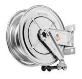 RA-8544.200-55 - Bare Hose Reel Suitable for Oils and Hot Water in Stainless Steel - 1400 psi